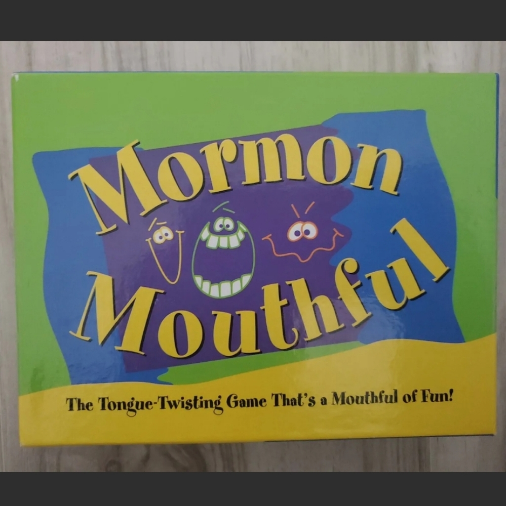 Mormon Mouthful Tongue Twisting Card Game LDS Faith Family Home Evening FHE